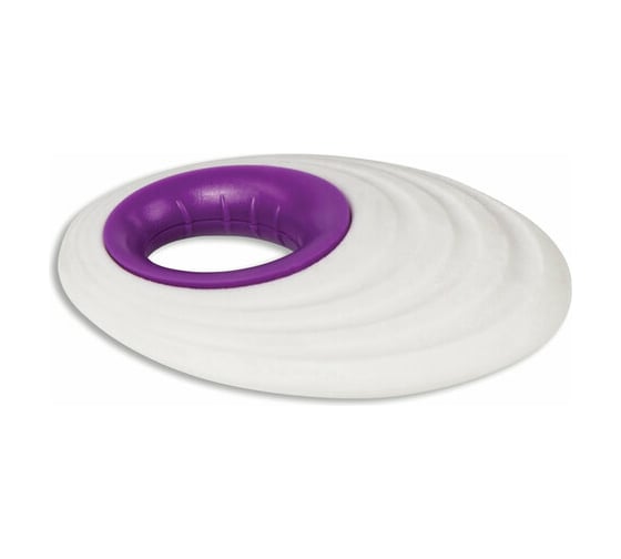 Ластик BRAUBERG большой Fruity, 65x40x13 мм, белый, пластиковый держатель ассорти, 228721