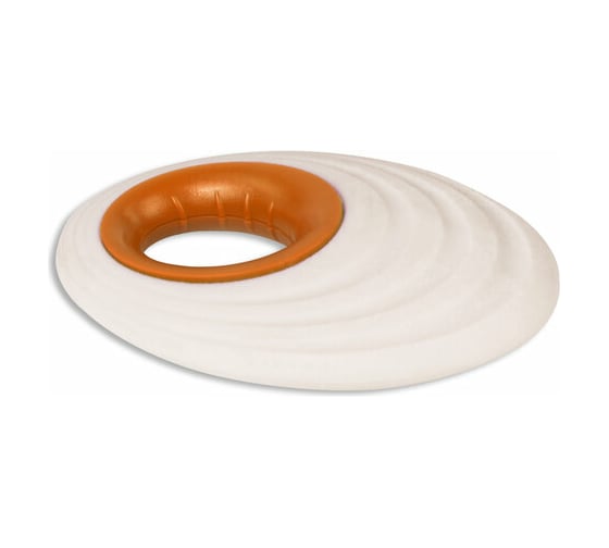 Ластик BRAUBERG большой Fruity, 65x40x13 мм, белый, пластиковый держатель ассорти, 228721