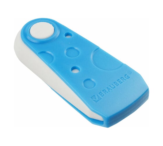 Ластик BRAUBERG Fruity, 57x24x15 мм, белый, пластиковый футляр ассорти, 229561