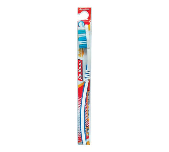 Зубная щетка DR.CLEAN Доктор Клин L38, средняя 604037