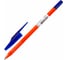 Масляная шариковая ручка Staff Basic Obp-679, cиняя, корпус оранжевый, узел 1 мм, линия письма 0,7 мм 142679 2