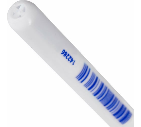 Шариковая ручка Staff Basic Bp-244, cиняя, корпус белый, узел 0,7 мм, линия письма 0.35 мм 142286