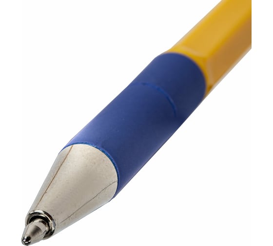Шариковая ручка Staff с грипом Basic Bp-14 Orange, cиняя, узел 0,7 мм, линия письма 0.35 мм 143747