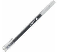Гелевая ручка Staff Everyday Gp-673, черная, длина письма 1000 м, игольчатый узел 0.5 мм, линия письма 0.35 мм 143673