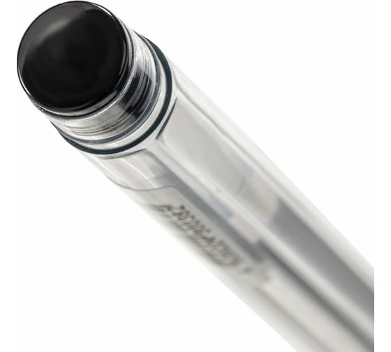 Гелевая ручка Staff Basic Needle Gp-679 с грипом, черная, игольчатый узел 0.5 мм, линия письма 0.35 мм 143679