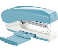 Ручной степлер KW-Trio 055G9BLUE 24/6 26/6, 20 листов, снижение усилия, голубой/белый, 100 скоб, металл, 12 шт в упаковке 1777719