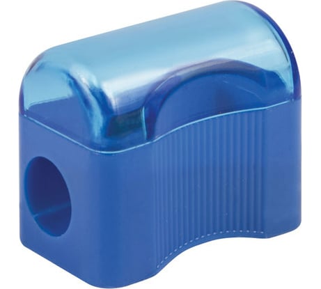 Пластиковая точилка Сундучок Пифагор, с контейнером, корпус ассорти, 48 шт., 226938