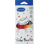 Набор цветных двусторонних трехгранных карандашей ACMELIAE 12 шт./24 цветов, в картонном футляре C12-24