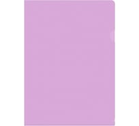 Папка-уголок Бюрократ Pastel EPAST/VIO A4, пластик, 0.18 мм, фиолетовый, 20 шт в упаковке 1604322