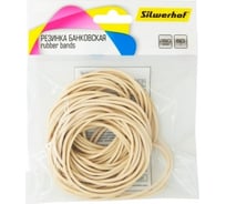 Резинки для купюр Silwerhof 189021 d 60 мм, 2 мм, 50 гр, натуральный, 20 шт в упаковке 1175147