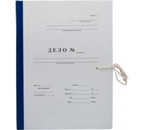 Архивная папка Silwerhof КБЗ-2-50Р 2 завязки, бумвинил, корешок 50 мм, разобранный, A4, ассорти, с гребешка, 25 шт в упаковке 1551557