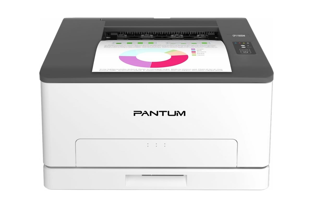 Цветной лазерный принтер Pantum CP1100DW