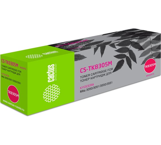 Картридж лазерный CS-TK8305M TK-8305M пурпурный (15000стр.) для Kyocera Mita 3050/3051/3550/3551 Cactus 375995 1