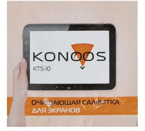Чистящие салфетки для ЖК-экранов Konoos KTS-30