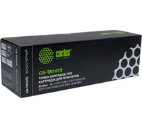 Лазерный картридж Cactus tn-1075 черный, 1000 страниц, для brother hl-1110/1112/1510/1512/1810 CS-TN1075 863544