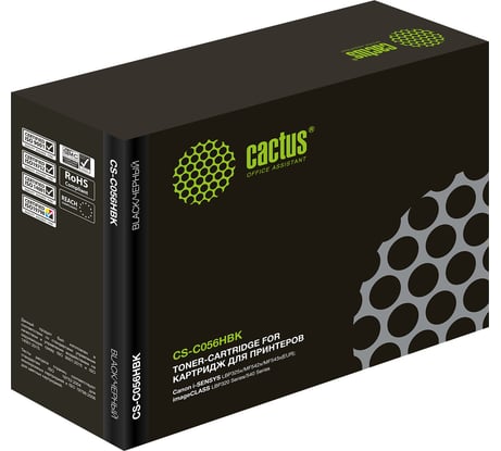 Картридж лазерный CS-C056HBK 056 H черный (21000стр.) для Canon imageCLASS LBP320 Series/540 Series Cactus 1626299