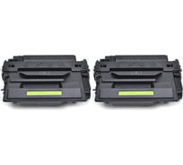 Картридж лазерный CS-CE255XD черный 2 упаковки. (12500стр.) для HP LJ P3015 Cactus 947294