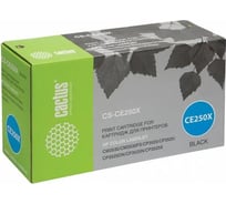 Картридж лазерный CS-CE250X CE250X черный (10500стр.) для HP CLJ CP3525/CM3530 Cactus 807207