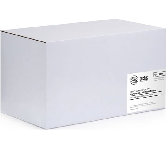 Картридж лазерный CS-CE505XD черный 2упаковки. (6500стр.) для HP LJ 2055 Cactus 947290 1