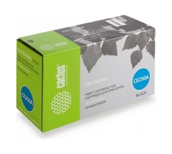 Картридж лазерный CS-CE250A CE250A черный (5000стр.) для HP CLJ CP3525/CM3533 Cactus 807206 1
