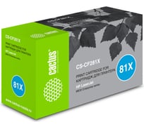 Картридж лазерный CS-CF281X CF281X черный (25000стр.) для HP LJ Ent M630/M605dn/M606dn/M605x Cactus 282614