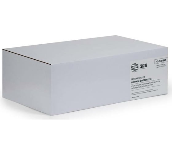Картридж лазерный CS-CE278AD черный 2упаковки. (2100стр.) для HP LJ P1566/P1606w Cactus 947288 1