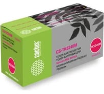 Лазерный картридж Cactus tk-5240m пурпурный, 3000 страниц, для kyocera ecosys m5526cdn/m5526c CS-TK5240M 1011600