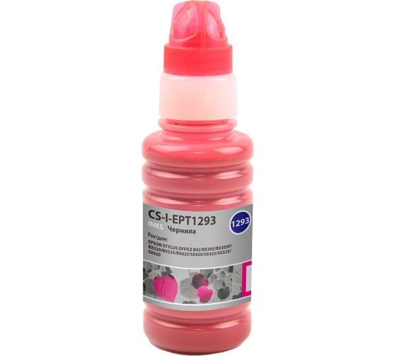 Чернила Cactus пурпурный 100мл для epson stof b42/bx305/bx305f/bx320/bx525 CS-I-EPT1293 845627 1