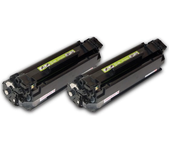 Картридж лазерный CS-CB436AD черный 2упак. (4000стр.) для HP LJ P1505/M1120/M1522 Cactus 947289 1