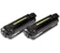 Картридж лазерный CS-CB436AD черный 2упак. (4000стр.) для HP LJ P1505/M1120/M1522 Cactus 947289 1