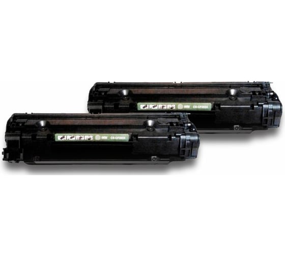 Картридж лазерный CS-CF283XD черный 2упаковки. (2200стр.) для HP LJ Pro M225dn/M201/M202 Cactus 351398 1