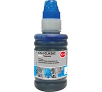 Чернила Cactus голубой 100мл для canon pixma mg5140/5240/6140/8140/mx884 CS-I-CLI426C 845573