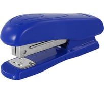 Степлер Silwerhof 24/6, 26/6, 20 листов, синий, 100 скоб, пластик, закрытый/открытый 1396927