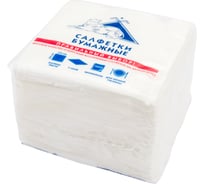Салфетки Сыктывкарские 24x24 см, 1 слой, 100 шт. 1н11