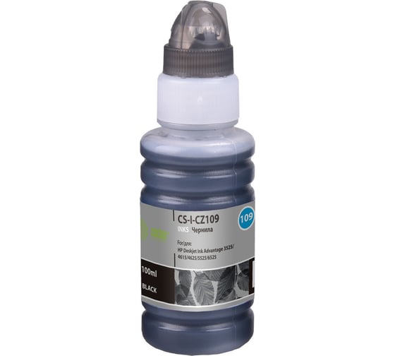 Чернила Cactus черный 100мл для hp dj ia 3525/5525/4525 CS-I-CZ109 1477054 1