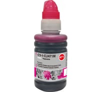 Чернила Cactus пурпурный 100мл для canon pixma mg5740/mg6840/mg7740/ts5040/ts6040/ts804 CS-I-CLI471M 1171293 24935067