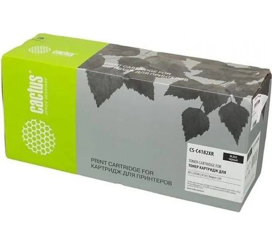 Картридж лазерный CS-C4182XR C4182X черный (20000стр.) для HP LJ 8100/8150/Mopier 320 Cactus 306559 1
