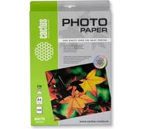 Фотобумага для струйной печати Cactus А4, 170г/м2, 100 листов, белая, матовая CS-MA4170100 805847