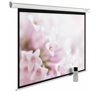 Настенно-потолочный рулонный экран Cactus MotoExpert 1:1, 240x240 см, белый, моторизованный привод CS-PSME-240X240-WT 407831