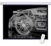Настенно-потолочный рулонный экран Cactus Motoscreen 1:1, 150x150 см, моторизованный привод CS-PSM-150X150 359059