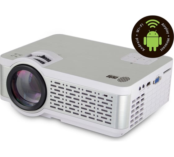 Проектор Cactus LCD 1800 Лм 1500:1, 30000 часов, 1хUSB type A, 2 HDMI, 1.75кг CS-PRE.05WT.WXGA-A 1563510 1