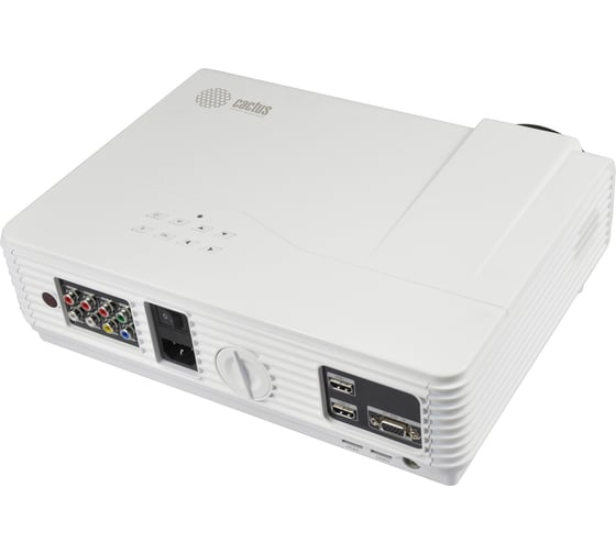 Проектор Cactus LCD 3000 Лм 2000:1, 50000 часов, 2хUSB type A, 2 HDMI, 4.7кг CS-PRO.09WT.WXGA-W 1563531