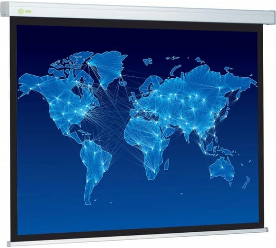 Настенно-потолочный рулонный экран Cactus Wallscreen 16:9, 149.4x265.7 см, белый CS-PSW-149X265 359044 1