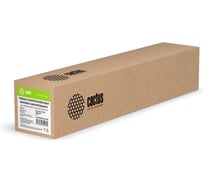 Пленка для струйной печати Cactus 24" А1, 610 мм, 50 м, 180г/м2, белая матовая, самоклеящаяся втулка: 50.8 мм (2") CS-PPMS180-61050 1439657