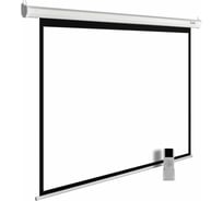 Настенно-потолочный рулонный экран Cactus MotoExpert 16:10, 188x300 см, белый, моторизованный привод CS-PSME-300X188-WT 1019814
