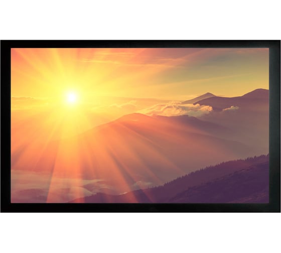 Настенный натяжной экран на раме Cactus FrameExpert 16:9, 158x280 см CS-PSFRE-280X158 1070210 1