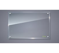 Стеклянная доска Cactus прозрачный, 65x100 см, стекло CS-GBD-65X100-TR