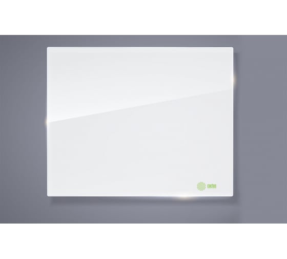Стеклянная доска CS-GBD-120X150-UWT ультра белый, 120x150 см, стекло Cactus 1123601 1