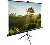 Напольный рулонный экран Cactus TriExpert 1:1, 200x200 см, черный CS-PSTE-200X200-BK 1019974