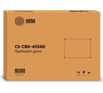 Пробковая доска CS-CBD-45X60 коричневый, 45x60 см, алюминиевая рама, пробка/алюминий Cactus 1070269